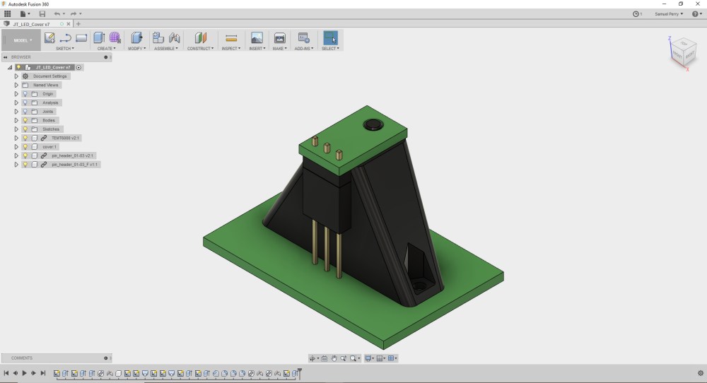 LED Ambient Light Cover