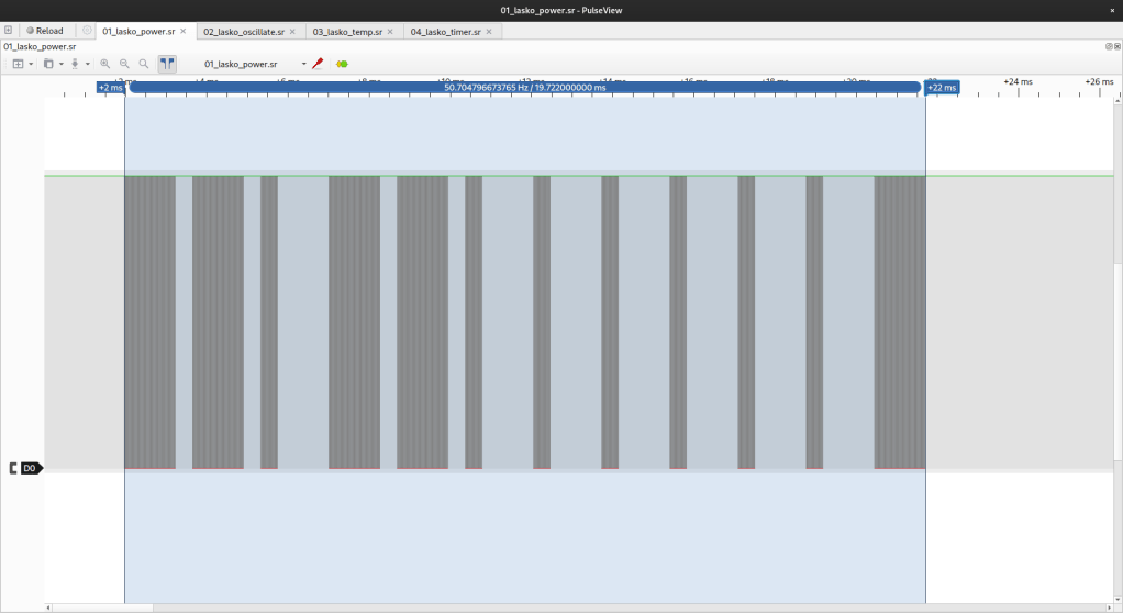Logic Capture of Power Signal